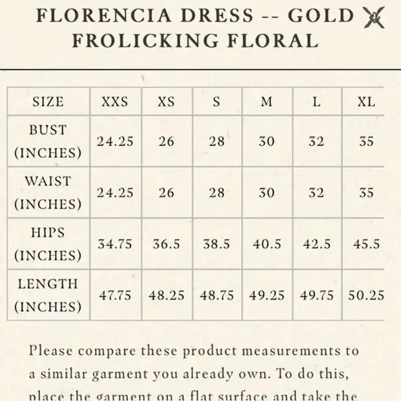 Doen Florencia Silk Short Puff Sleeve Midi Dress Yellow Gold Frolicking Floral